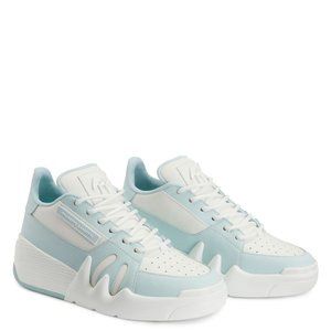 Giuseppe Zanotti Talon Light Blue/White Size 10 Men's Sneakers Shoes